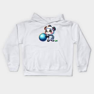 Fit Panda Trainer - Your Workout Buddy Kids Hoodie